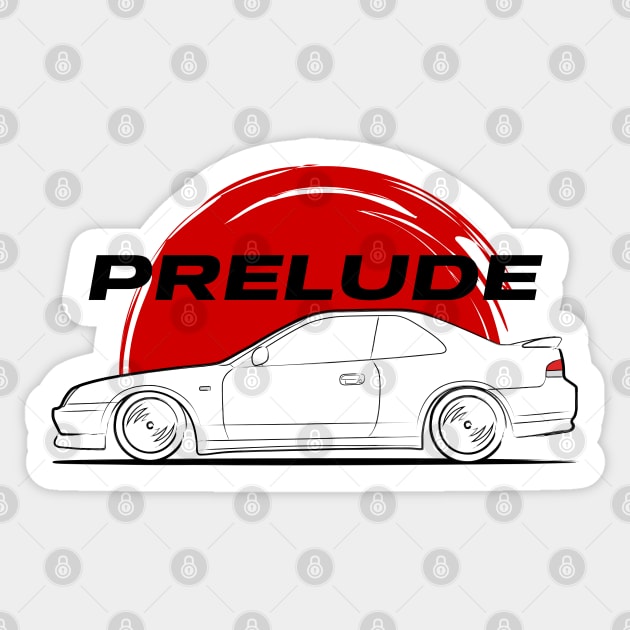 Prelude V Sticker by turboosted